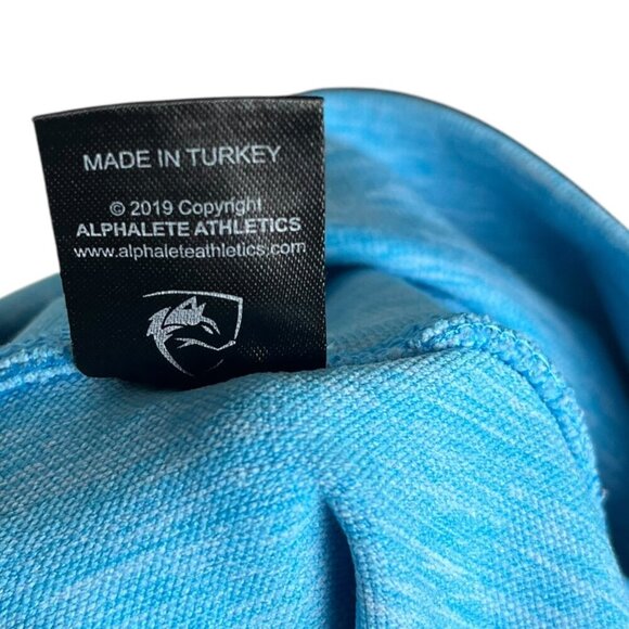 Alphalete Women's S‎ Revival R6 Leggings Cayman Blue Activewear Athleisure - Picture 7 of 9